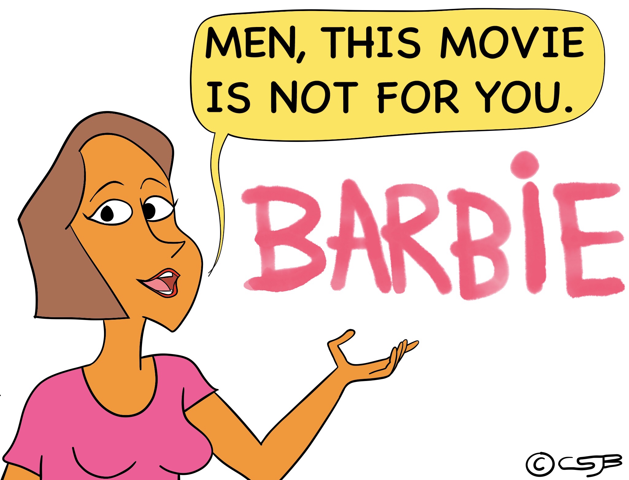 Barbie Movie target audience Comic Strip Blogger's cartoons and strips