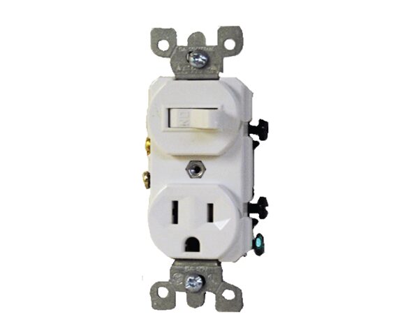 TOGGLE SWITCH AND RECEPTACLE COMBINATION DEVICE | CS Brown Company Inc.