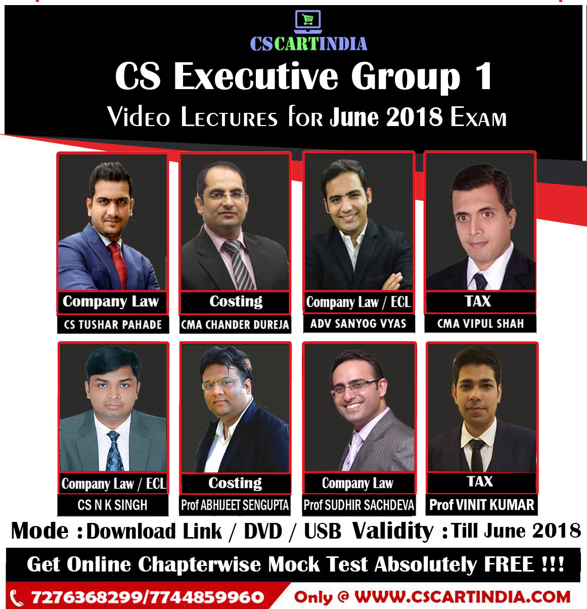 CS Executive Video Lectures Group 1 COMBO CSCARTINDIA