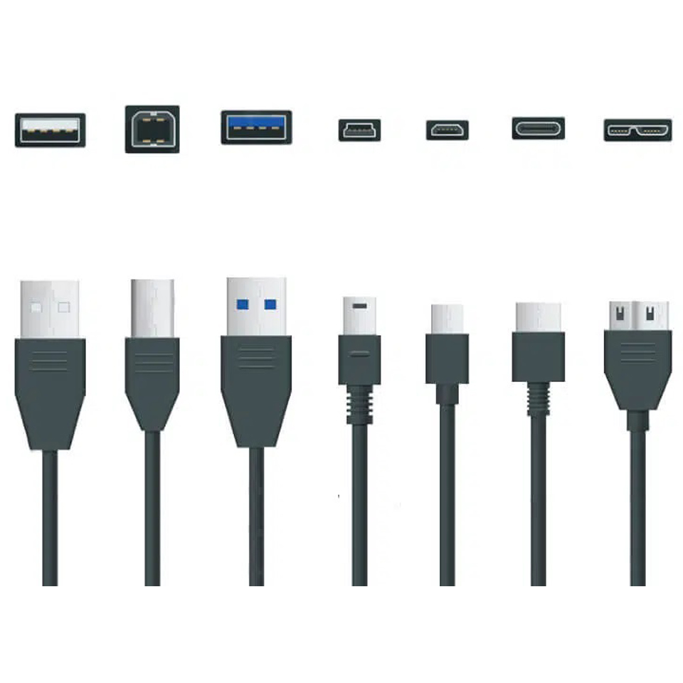 Common Different Types of USB Cables