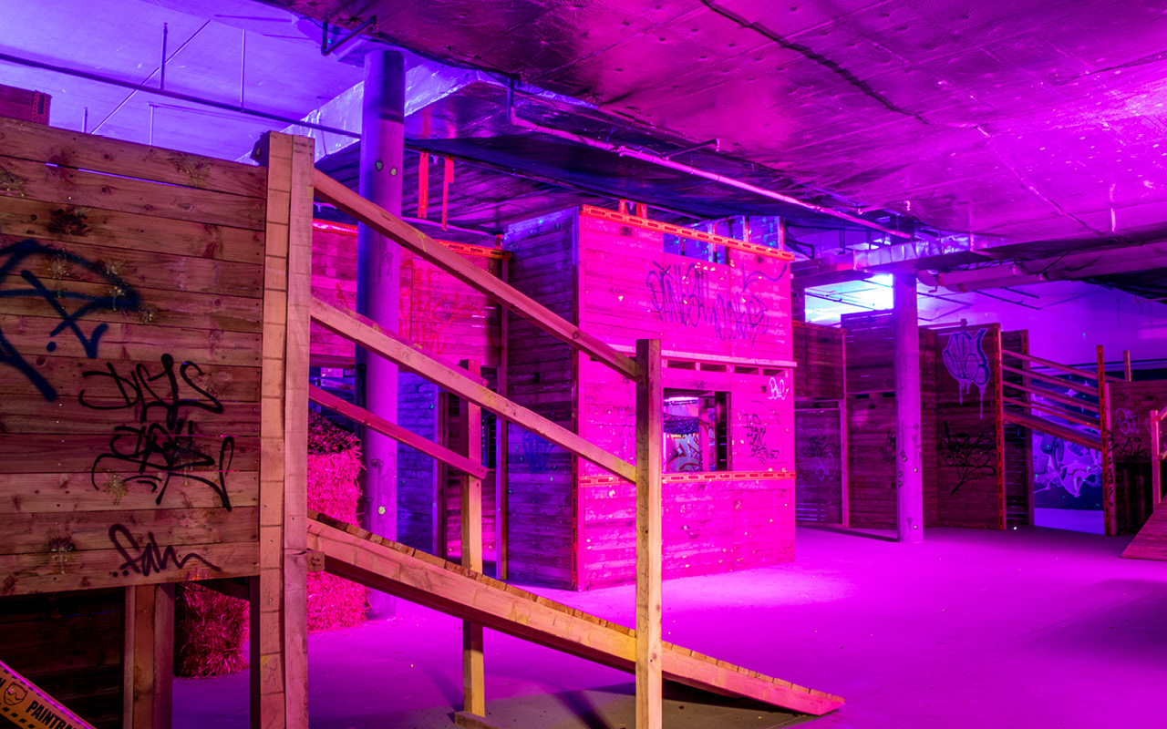 Réalisations Paintball Indoor CS CONCEPT