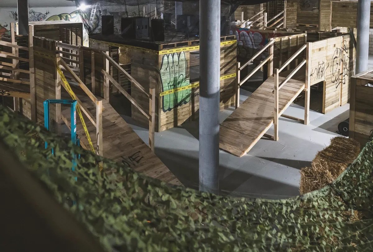 Réalisations Paintball Indoor CS CONCEPT