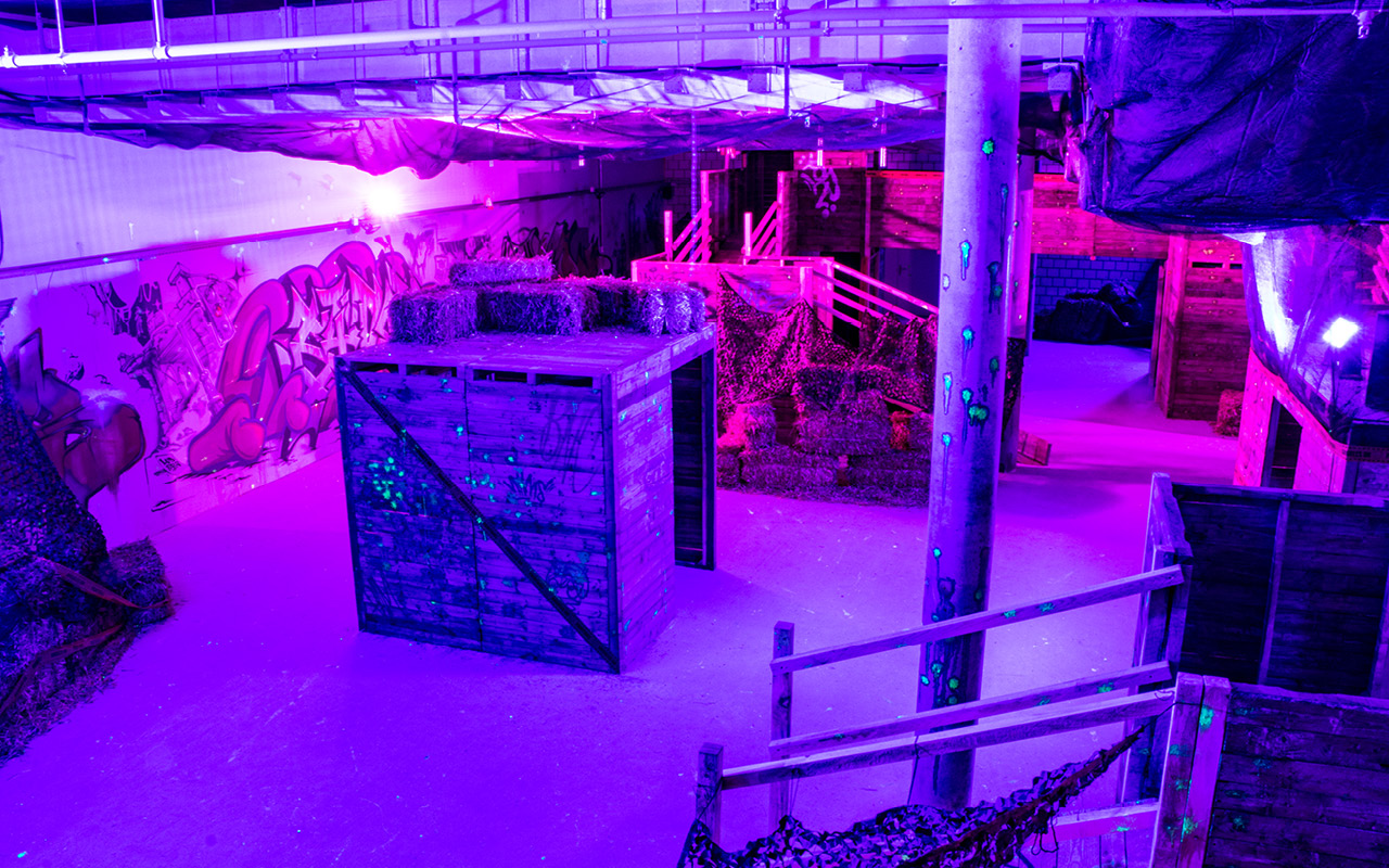 Réalisations Paintball Indoor CS CONCEPT