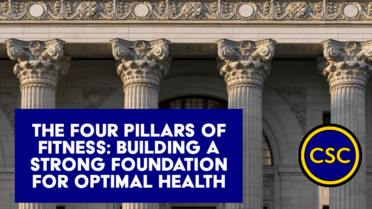 The Four Pillars of Fitness Building a Strong Foundation for Optimal