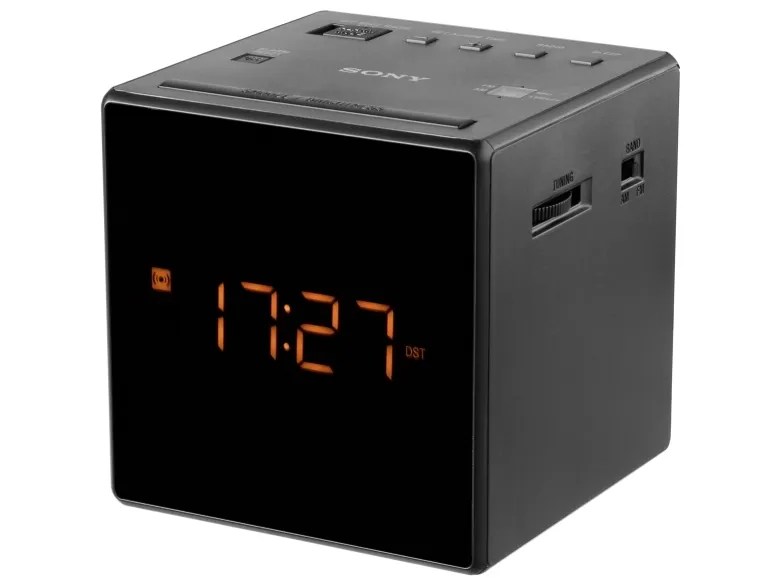 Sony ICFC1 Clockradio 100 mW sort