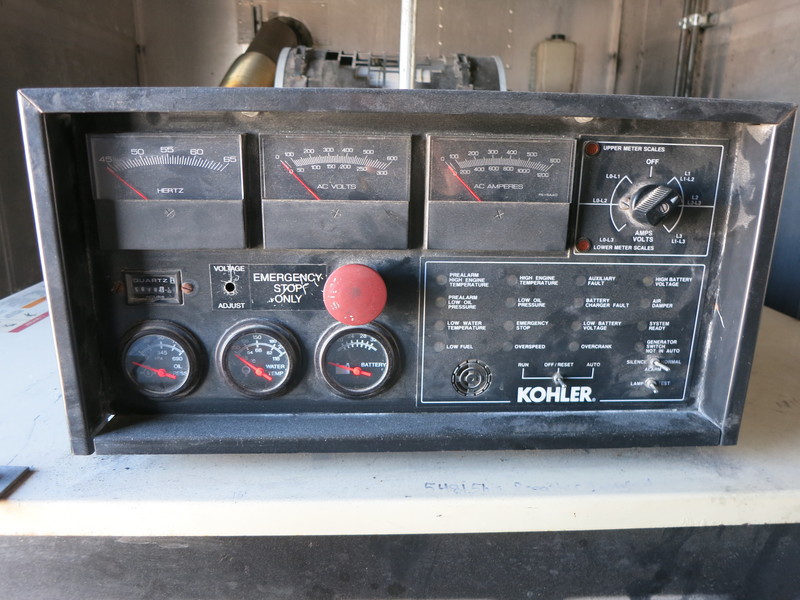 Used Kohler 300ROZD Rental Grade Diesel Generator 5878 Hrs 300 KW