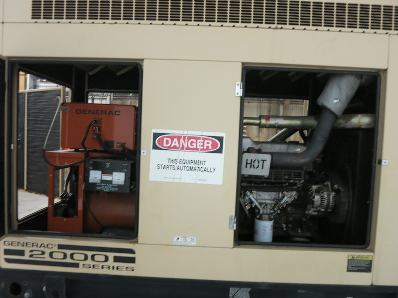 Used Generac SD060 Portable Diesel Generator 508 Hrs 60 KW 0
