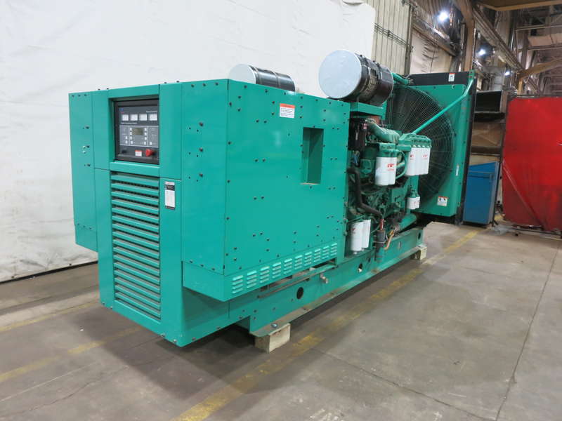 Used Cummins DFHA QST30G2 Diesel Generator 735 Hrs 750 KW 0 Price