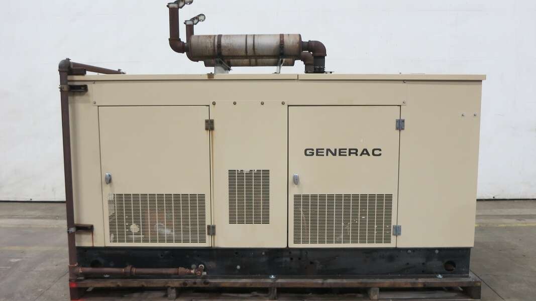 Used Generac SG045 Natural Gas / Propane Generator 410 Hrs 45 KW