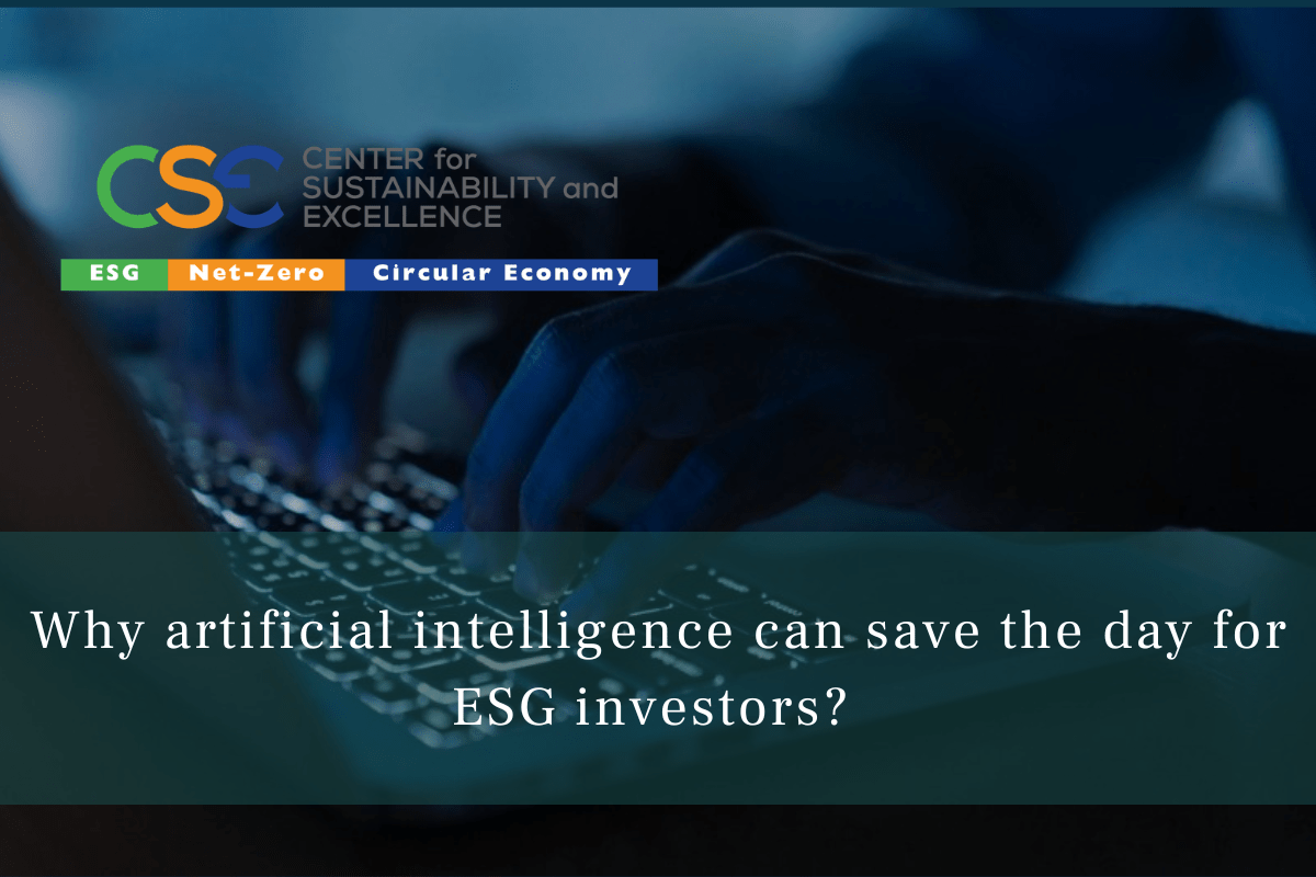 Why artificial intelligence can save the day for ESG investors