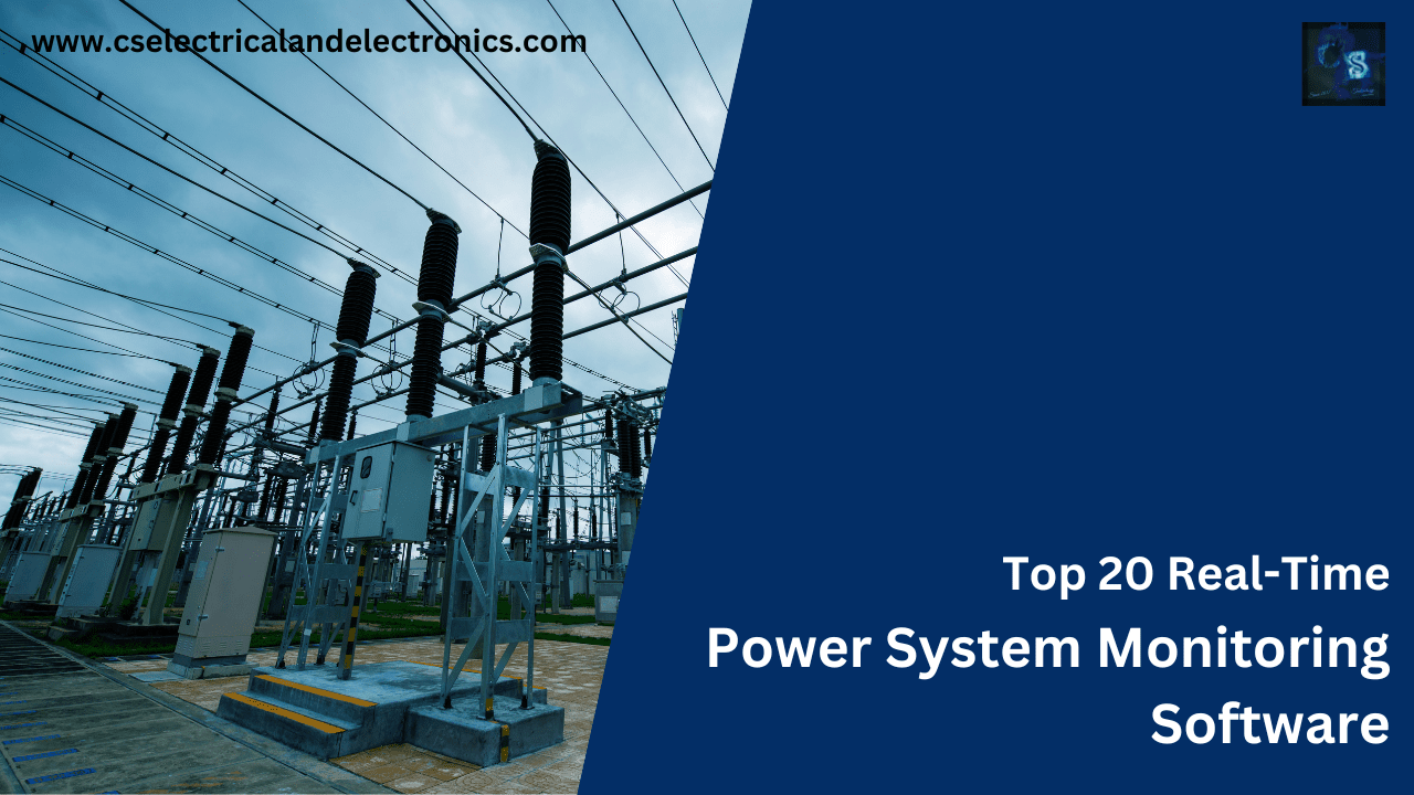 Top 20 RealTime Power System Monitoring Software