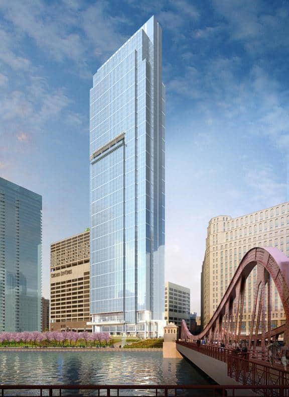 Hines breaks ground on Wolf Point East in Chicago Civil