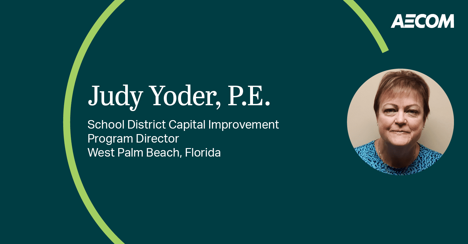 Judy Yoder as Schools Capital Improvement Program