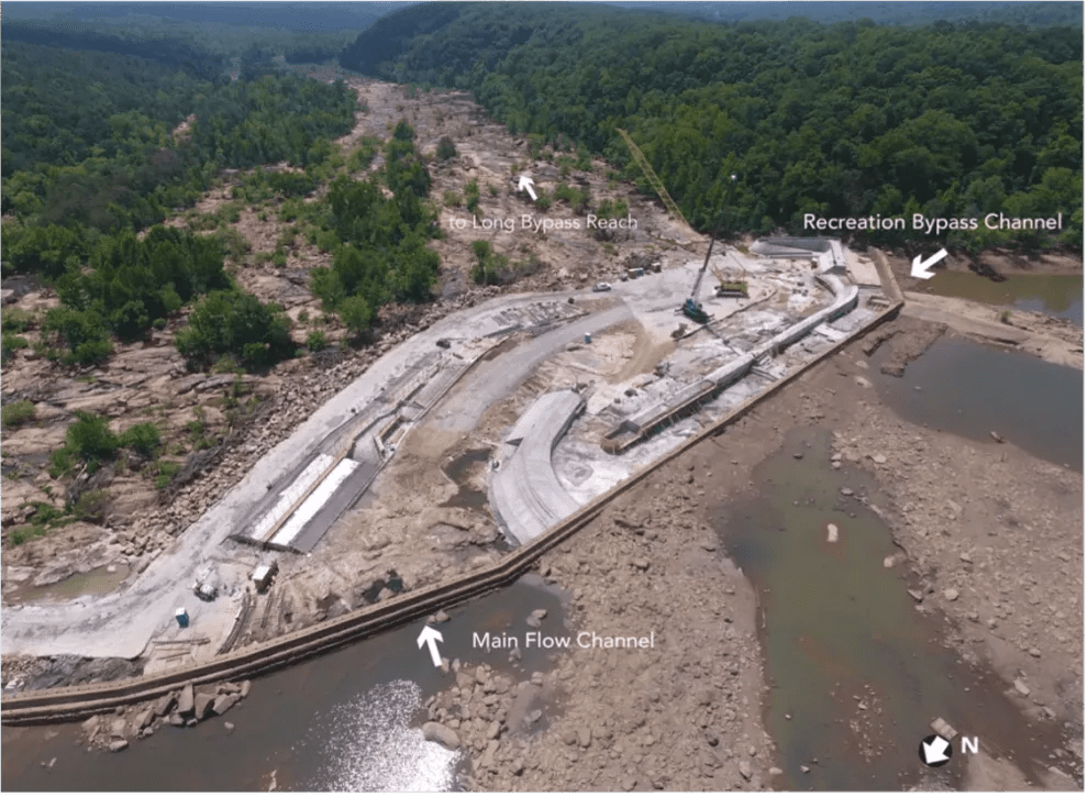 Dam Modification Project Spawning New Whitewater Park on the Catawba