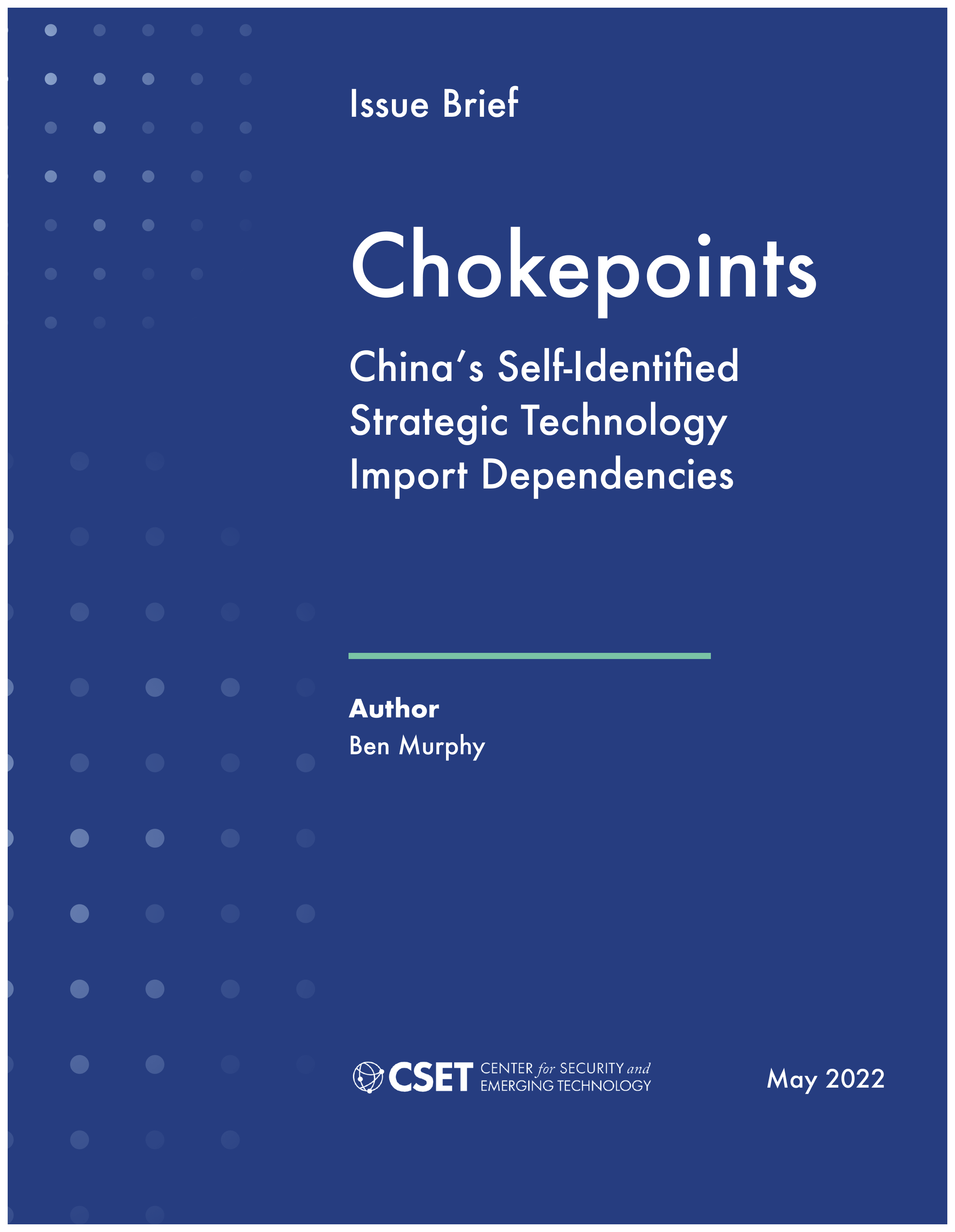 Chokepoints Center for Security and Emerging Technology