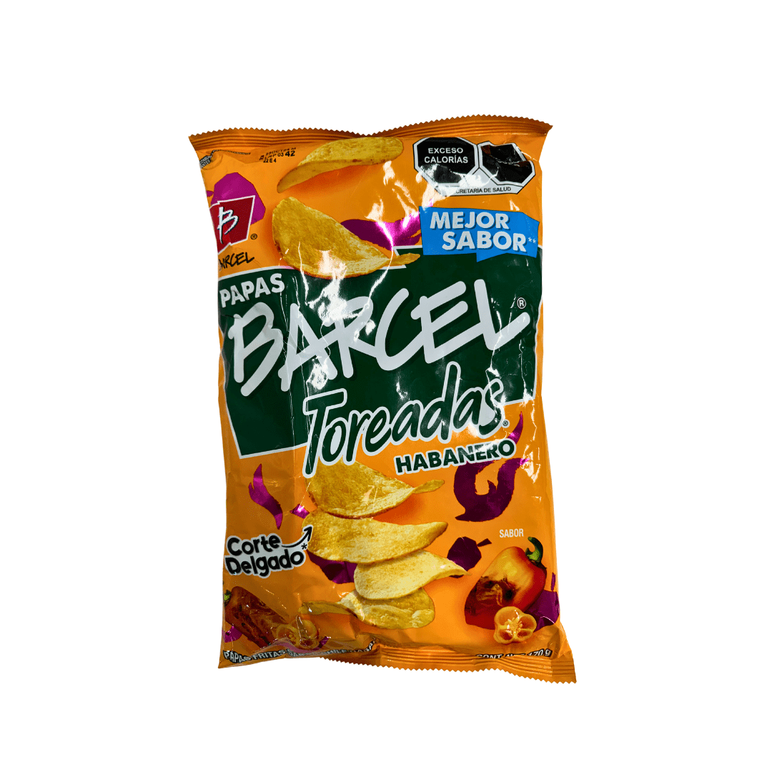 LCP01AC Barcel Chip’s Toreadas Habanero 1 x 170 gr Crescent Specialty Foods, Inc.