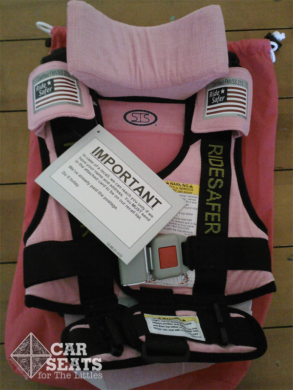 Ride Safer Travel Vest Review Car Seats For The Littles