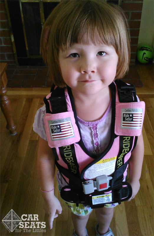 Ride Safer Travel Vest Review Car Seats For The Littles