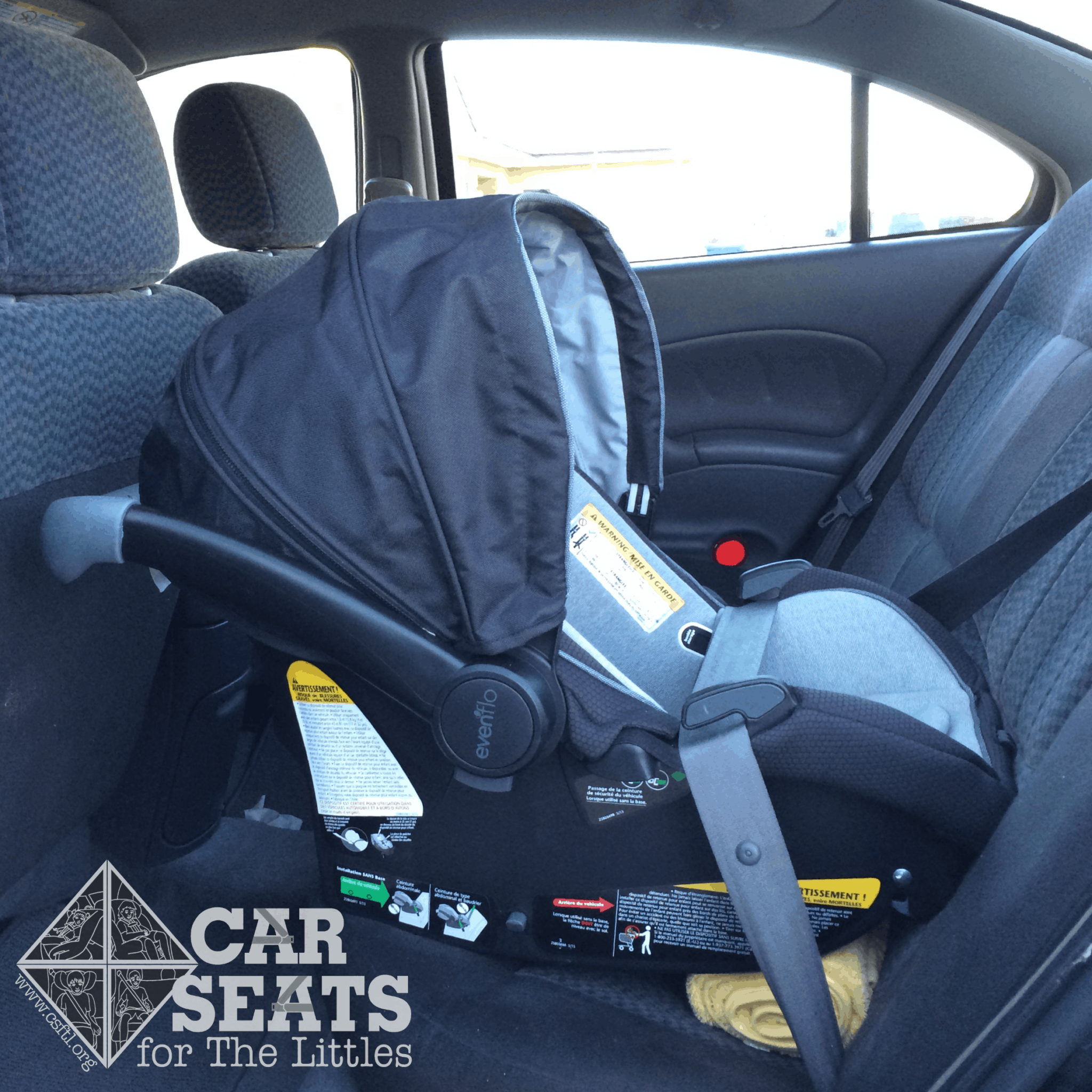 Evenflo Platinum LiteMax 35 Review Car Seats For The Littles