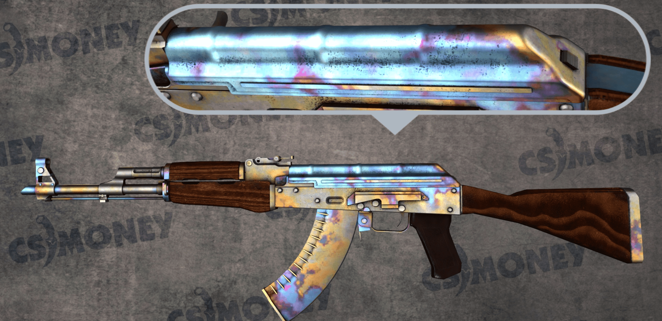 AK47 Seed Pattern 760 CSGO Blue Gem