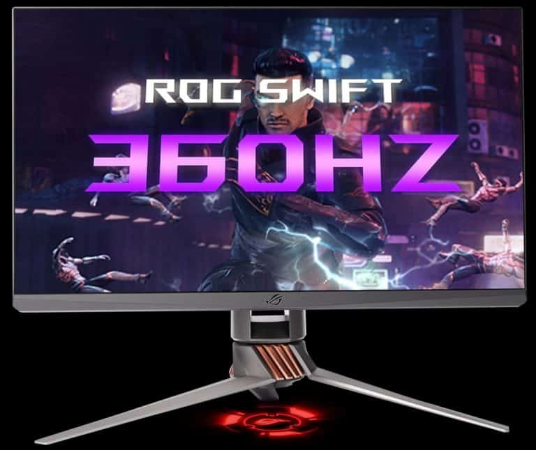ASUS Introduces The First 360 Hz Gaming Monitor