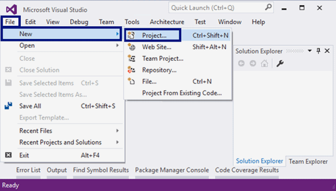 Example Creating a Console Application · Programming Basics with C Example Creating a Console Application · Programming Basics with C