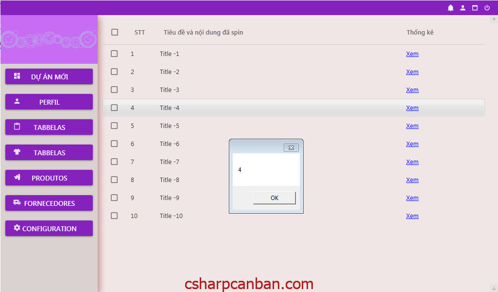 Làm sao để lấy giá trị của Listview trong WPF C Căn Bản