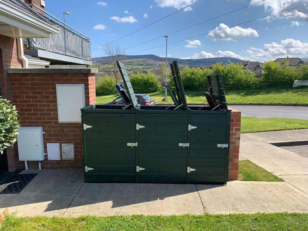 Wheelie Bin Storage Irelands' Trusted Supplier Delivery & Installation