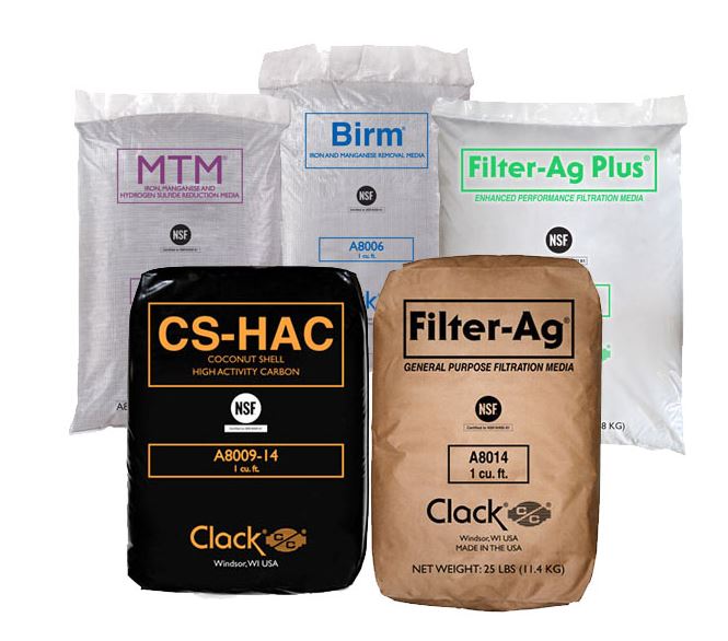 Filter Media and Exchange Resin CSI Water Treatment Systems