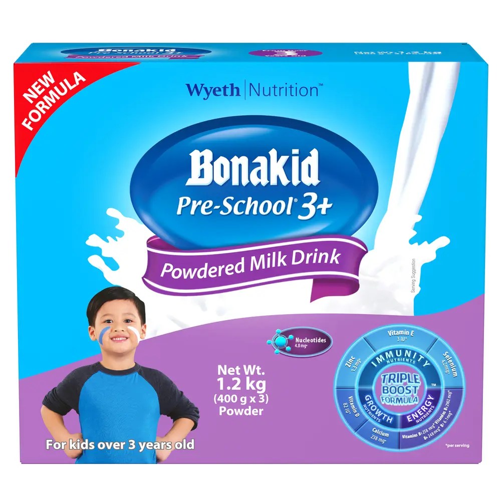 BONAKID PRESCHOOL 3+ Stage 4 Powdered Milk Drink for Children Over 3