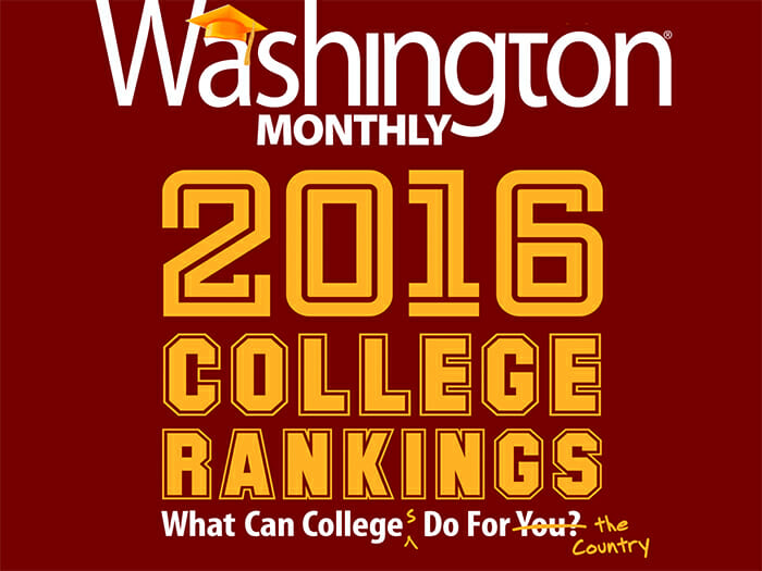 CSI 18 BestBangfortheBuck College in the Northeast says Washington