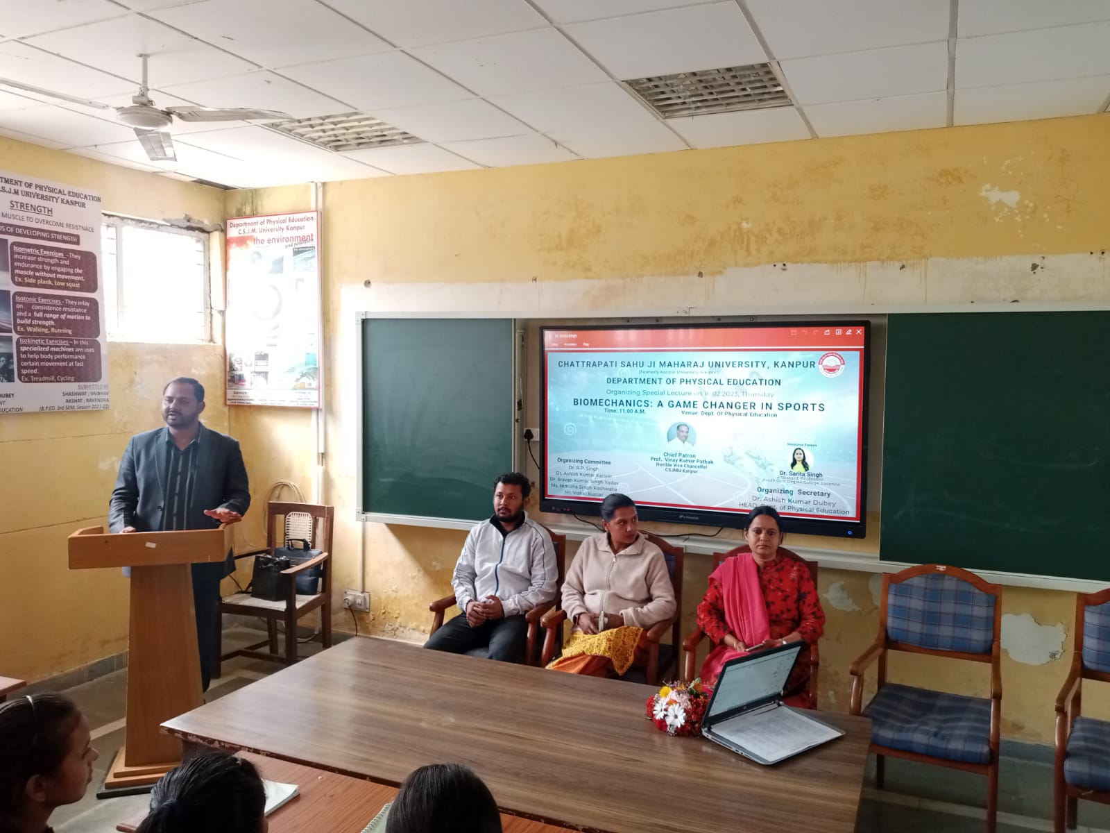 Classrooms Chhatrapati Shahu Ji Maharaj University, Kanpur