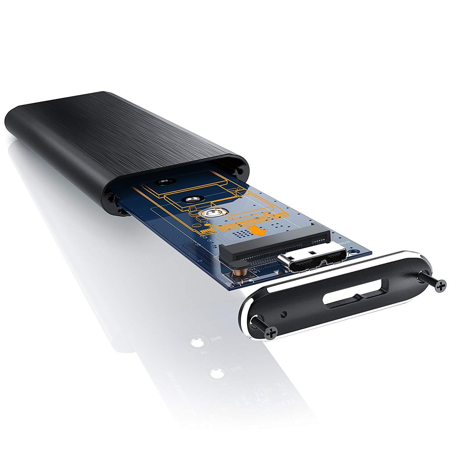 USB 3.0 Festplattengehäuse SSD SATA M.2 2280, 2260, 2242 und 2230 eBay