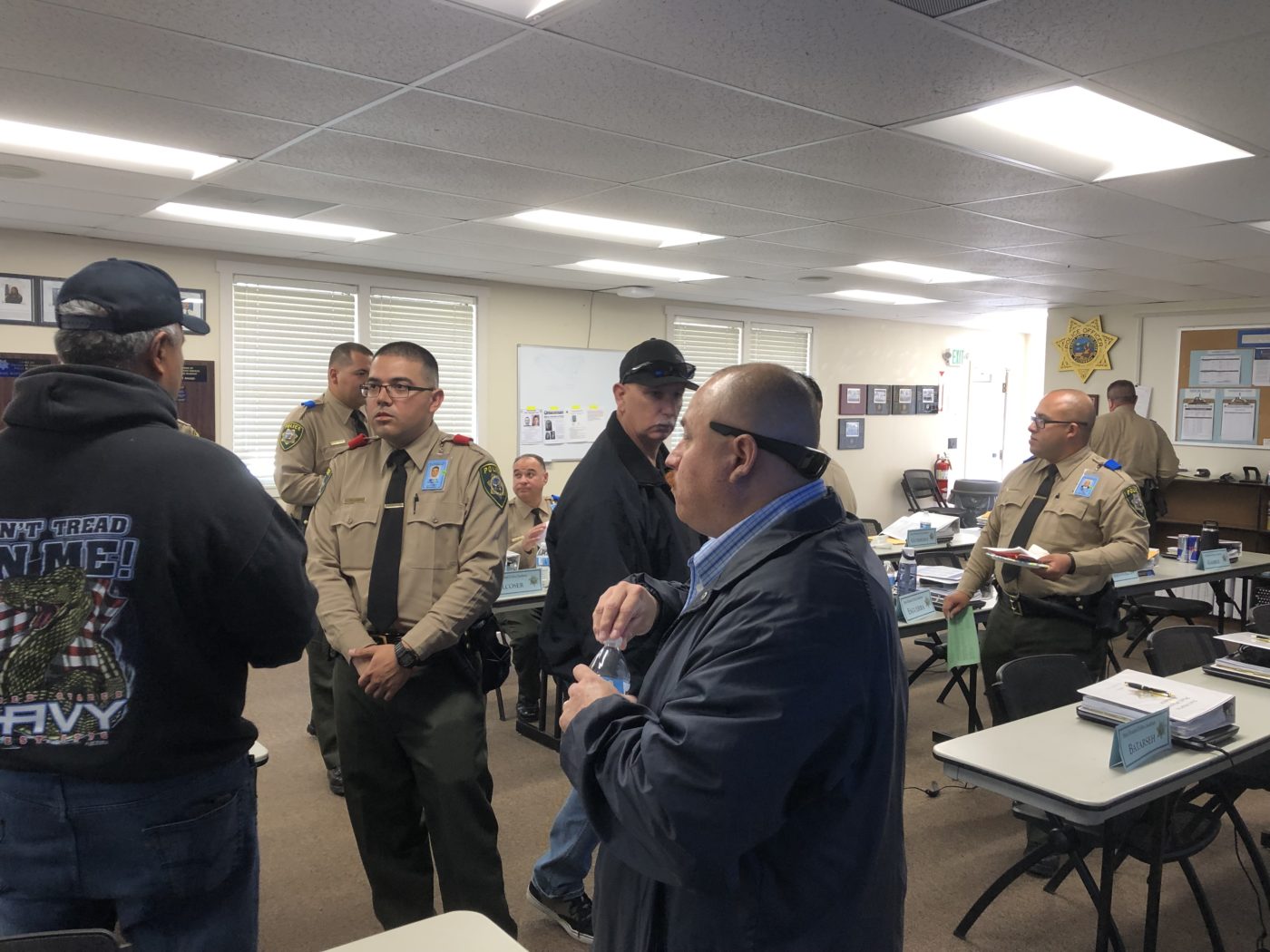 CSLEA & HPAC Meet with 36 Cadets at Police Academy in San Luis Obispo