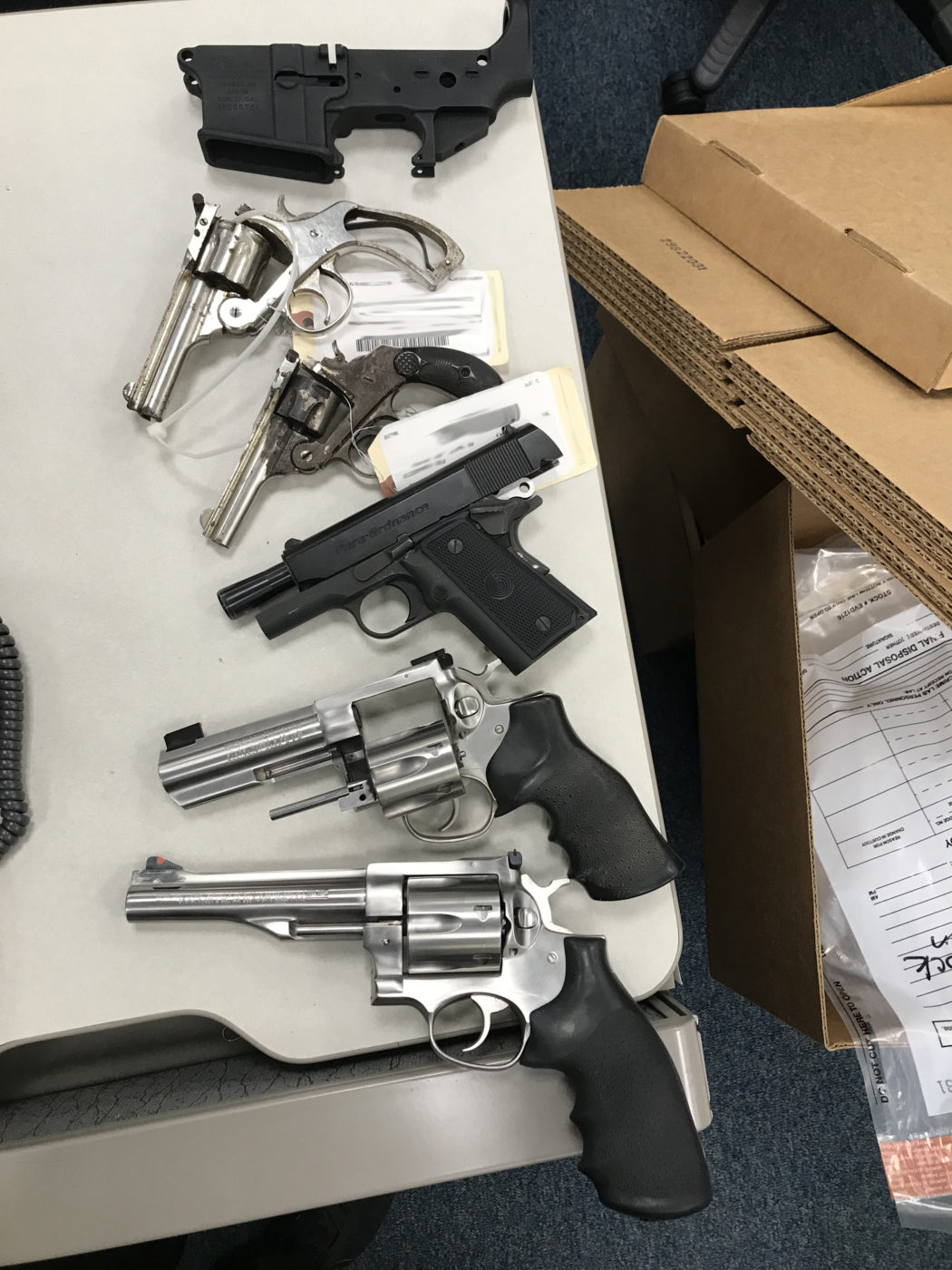 California DOJ Special Agents Seize Ghost Guns, Assault Weapons, Drugs, and Tens of Thousands of