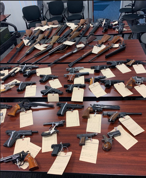 California DOJ Special Agents Seize 54 Guns and Thousands of Rounds of Ammunition from