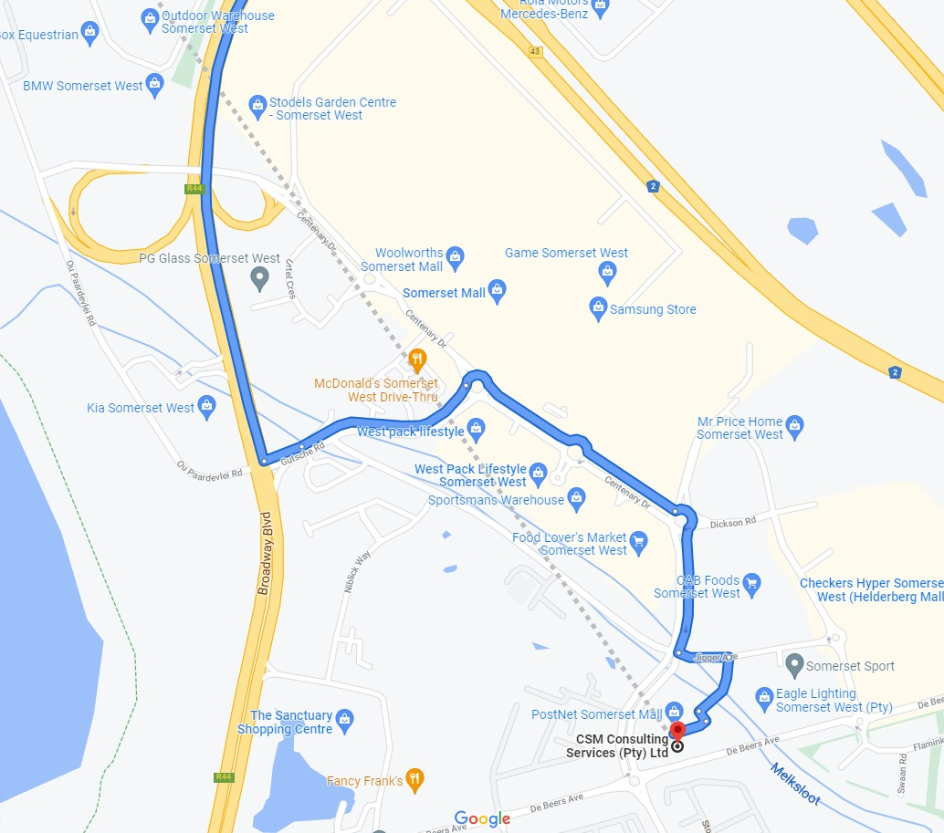 Somerset West Head Office CSM