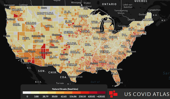 Visualizing a Just and Equitable COVID19 Recovery Community Support