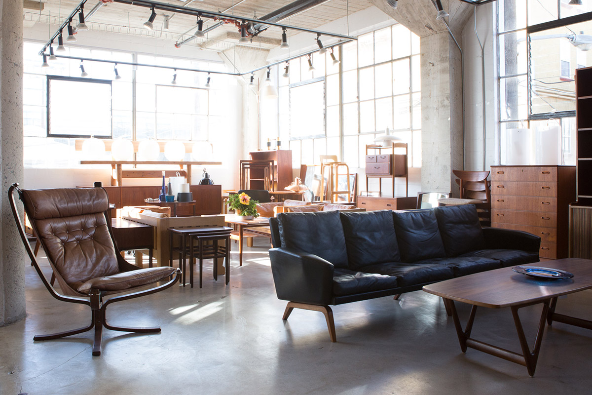 The interiors of furniture emporium H.D. Buttercup's sprawling new