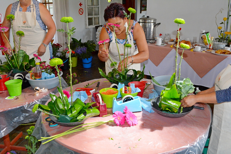 Introduction to Floristry Course Cape Town Cape School of Floristry