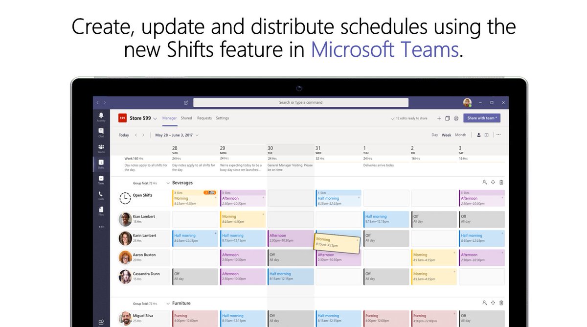 Microsoft Shifts werken met verschillende diensten Blog c)solutions