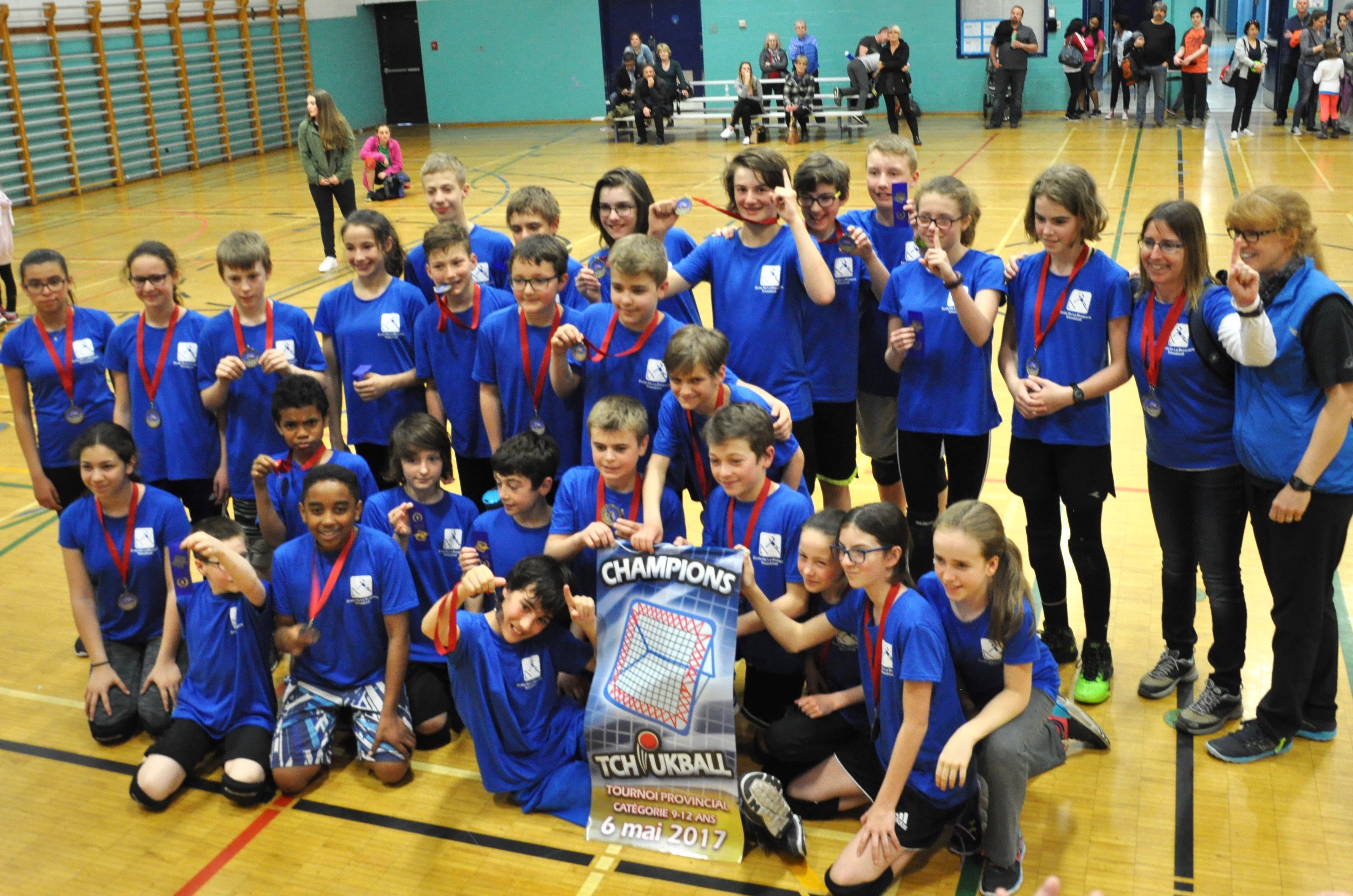 Belle victoire de l’école De La Broquerie au Tournoi provincial de