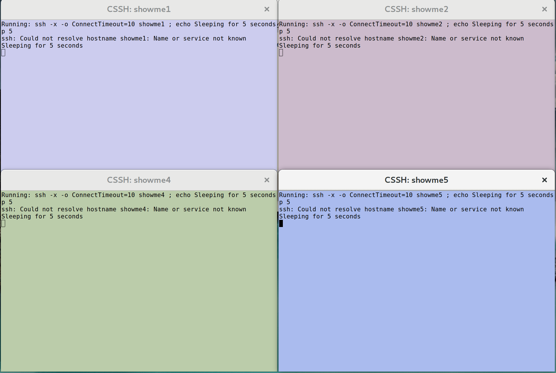 Using CSSH/XTerm with a highDPI display Christopher Peterson