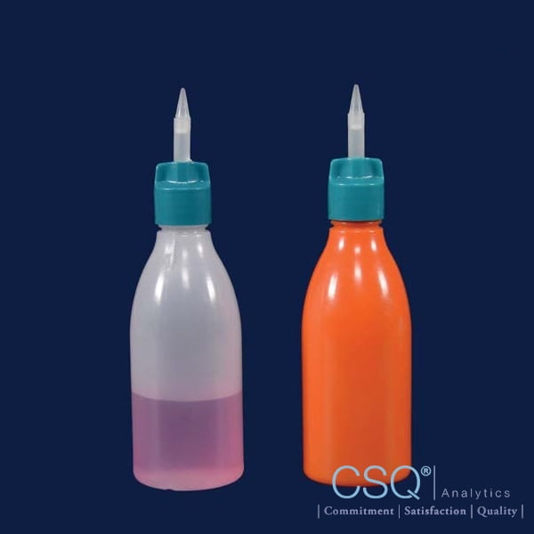 bottle dropping P.E 100 ml CSQ Analytics