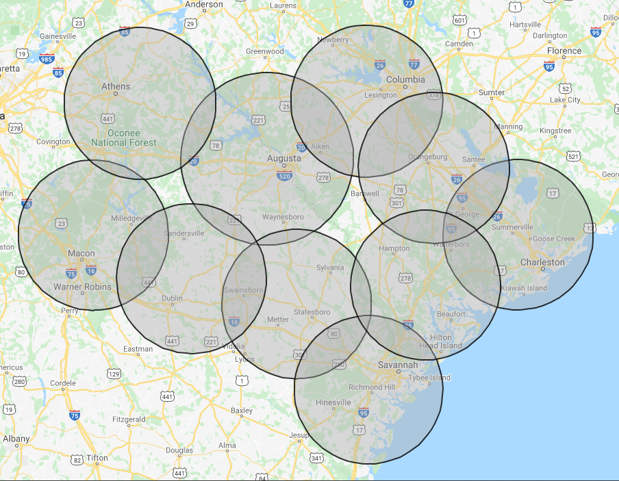 GMRS channel(s) in Aiken South Carolina Forums