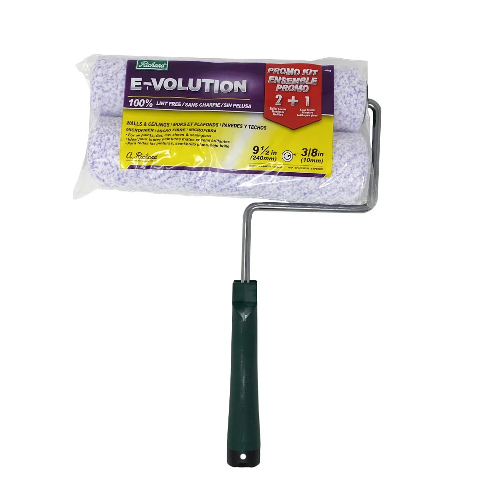 Richard EVolution Lint Free Paint Roller Promo Kit with Cage Frame