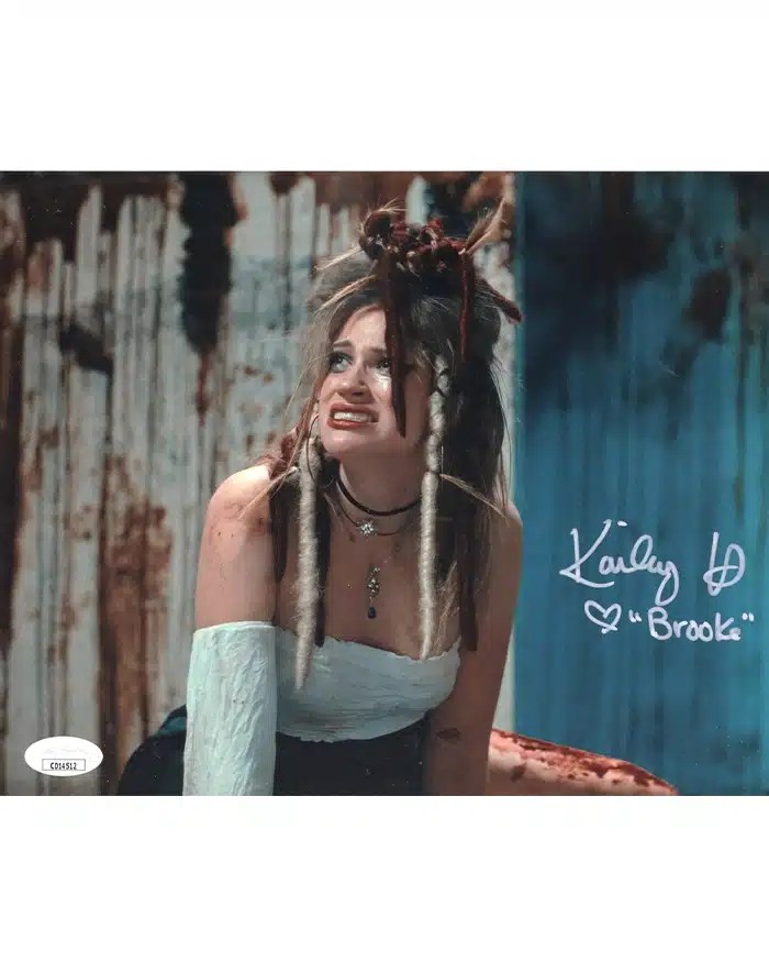 CSR Collectibles Kailey Hyman signed 8×10 Photo Brooke Valdeon