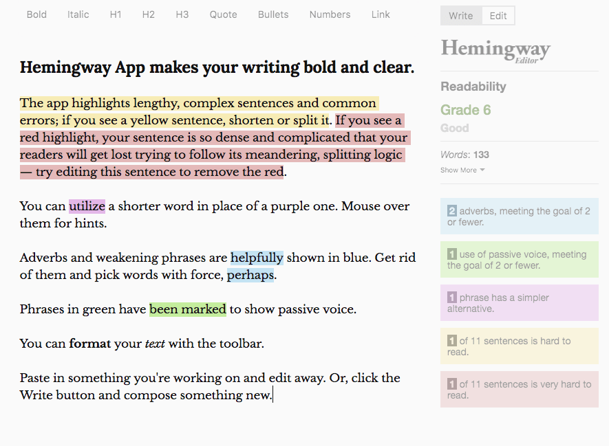 Sentence Length Colorization CSSTricks