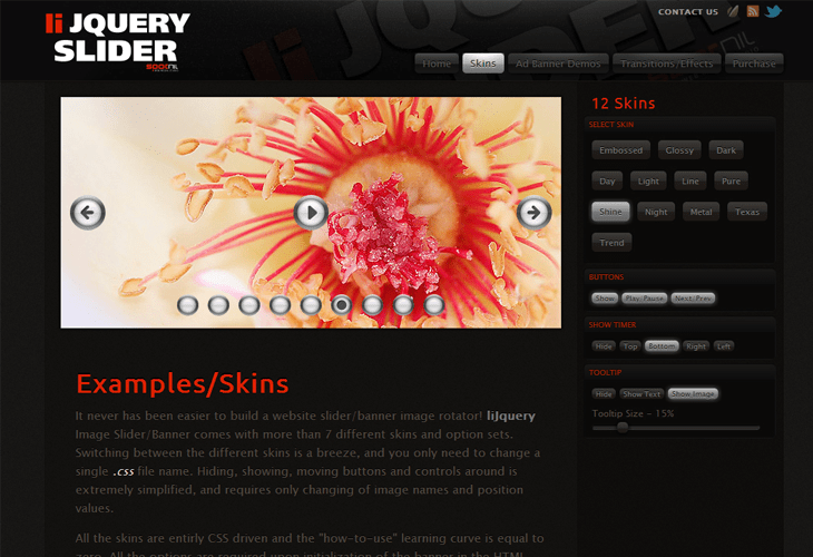 Responsive jQuery Slider Plugins