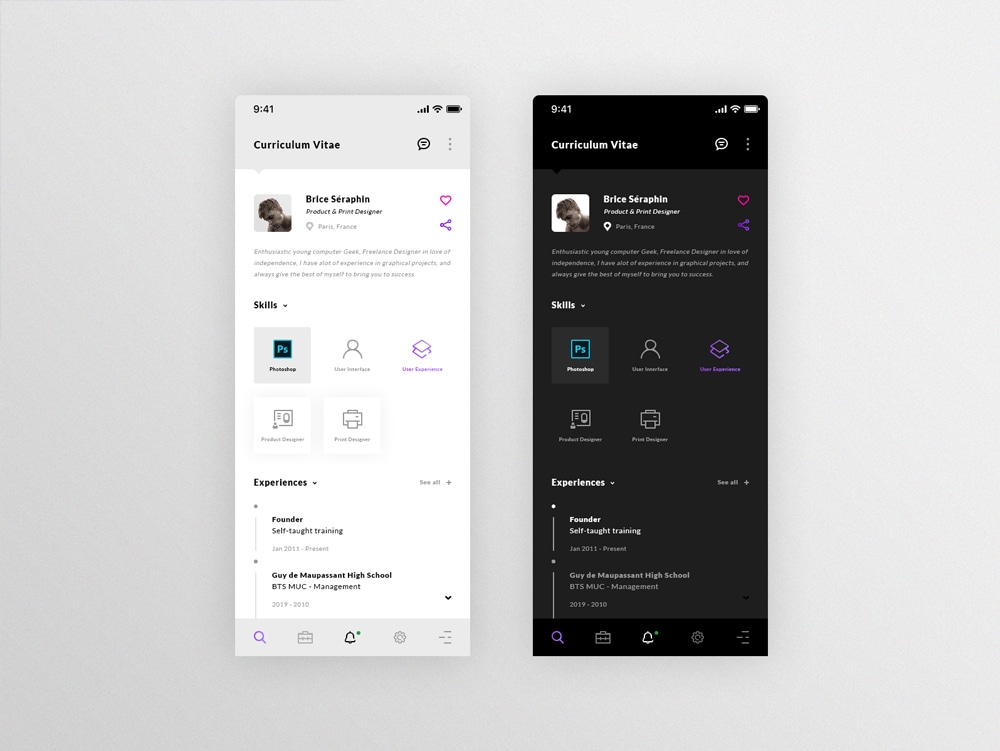 Latest Free Mobile App UI PSD Designs » CSS Author